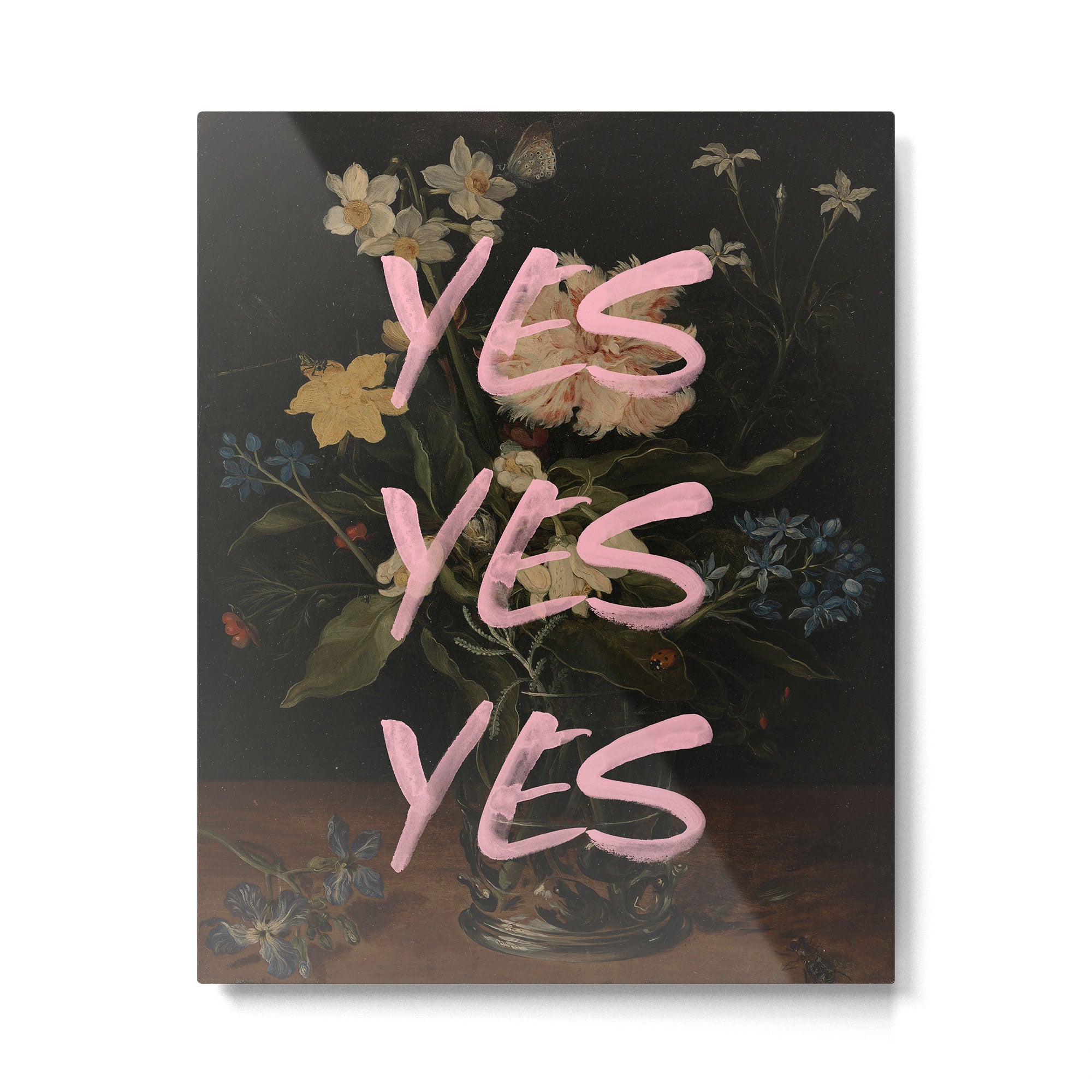 Yes Yes Yes Metal Print Gallery Image 4