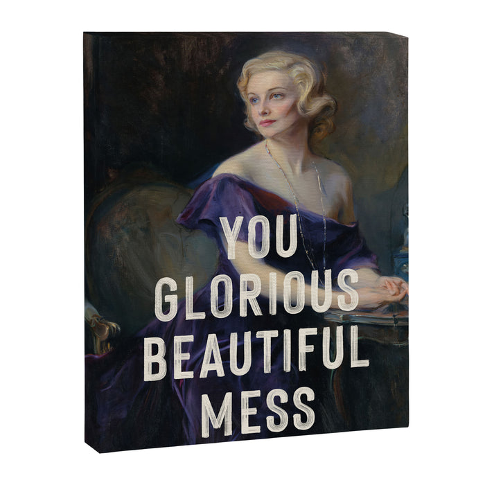 You Glorious Beautiful Mess Canvas Print Gallery Image 1
