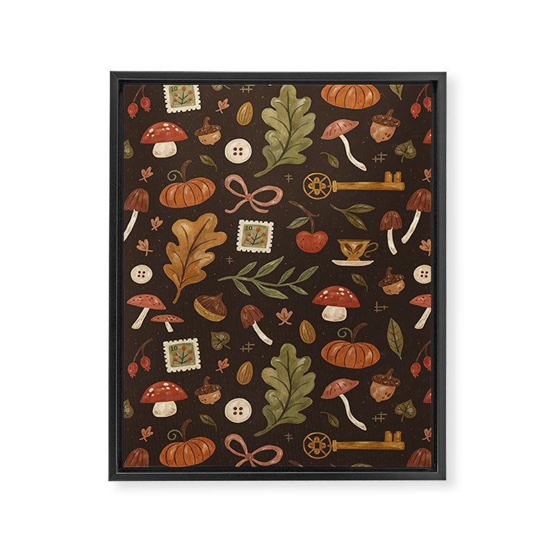 Autumn Treasures Framed Canvas Print Gallery Image 8
