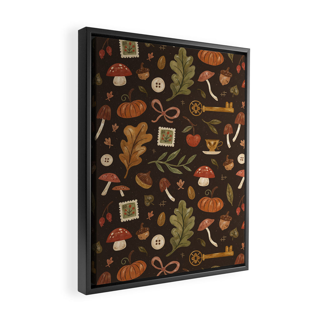 Autumn Treasures Framed Canvas Print Gallery Image 2