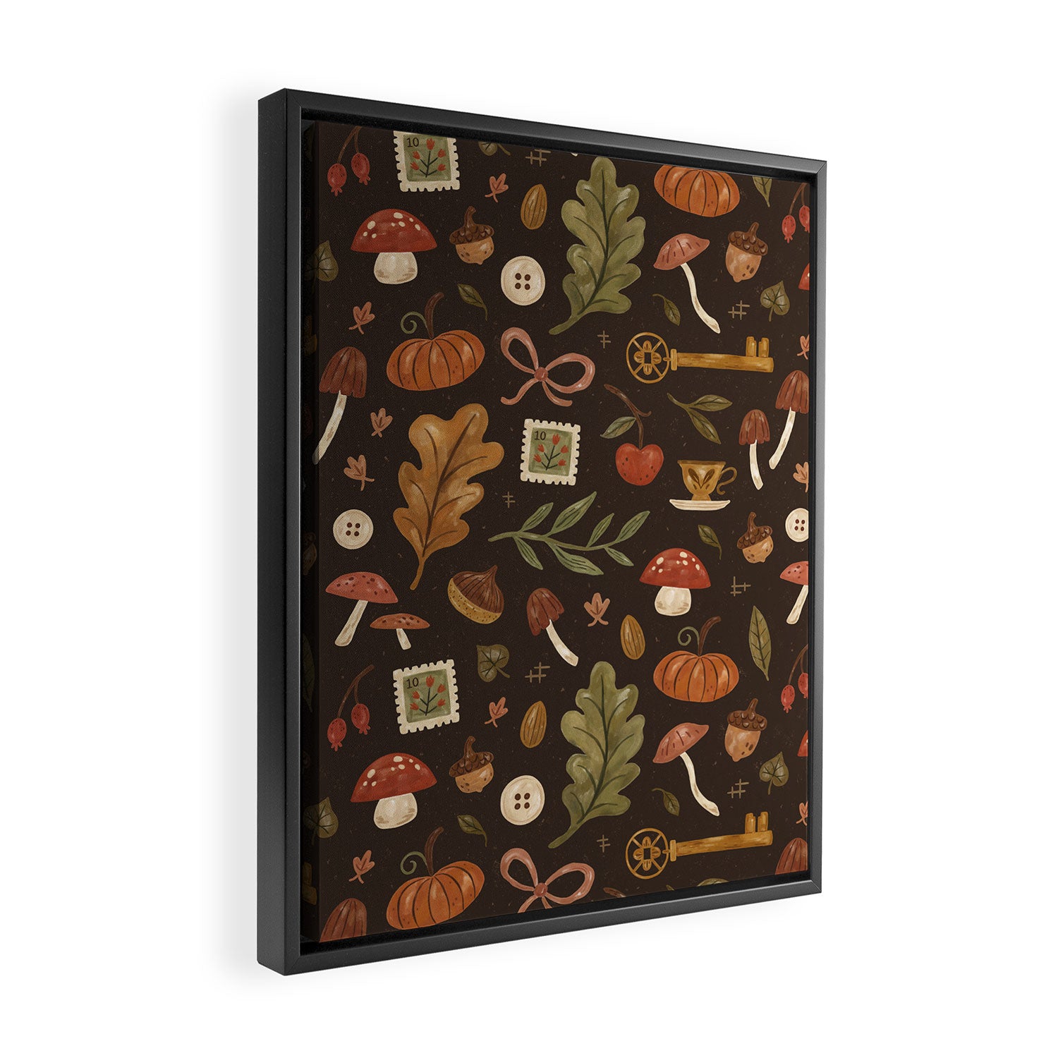 Autumn Treasures Framed Canvas Print Gallery Image 2