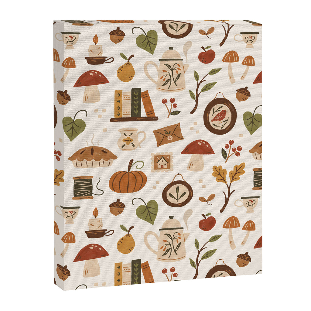 Cozy Vintage Autumn Canvas Print Gallery Image 8