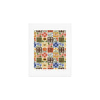 Flower Quilt Art Print Gallery Image 1