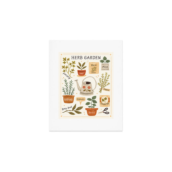 Herb Garden Art Print Gallery Image 1