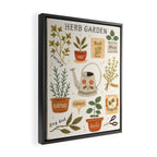 Herb Garden Framed Canvas Print Gallery Image 2