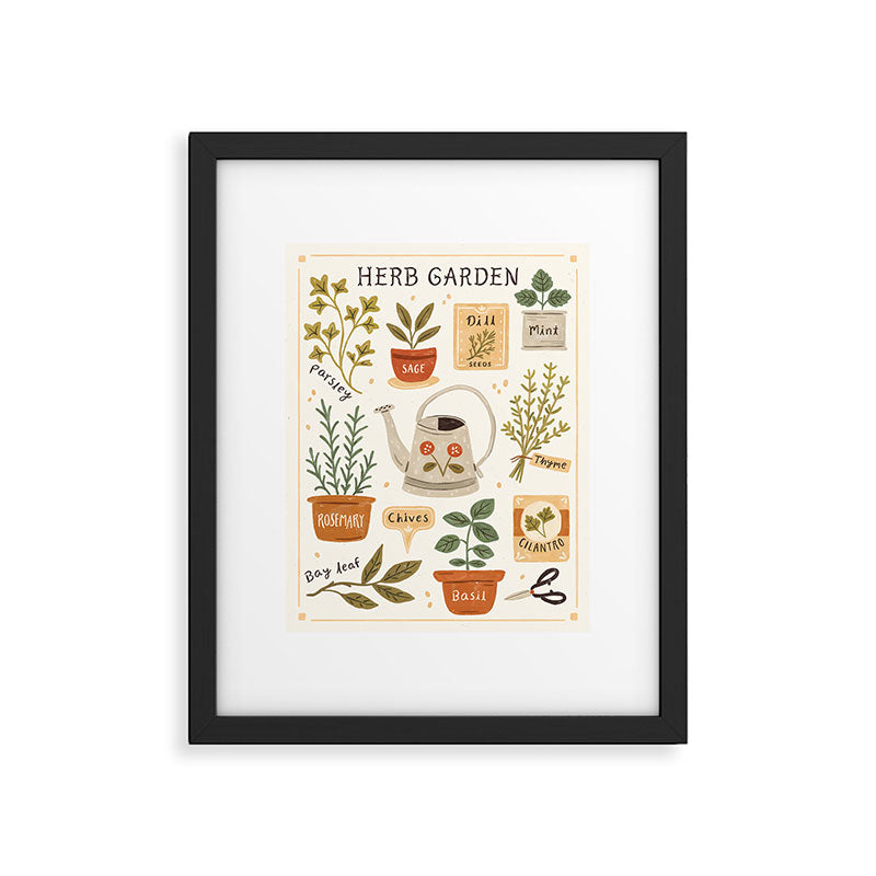 Herb Garden Framed Art Print Gallery Image 5