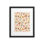In Bloom - Gouache Nature Print Framed Art Print Gallery Image 6
