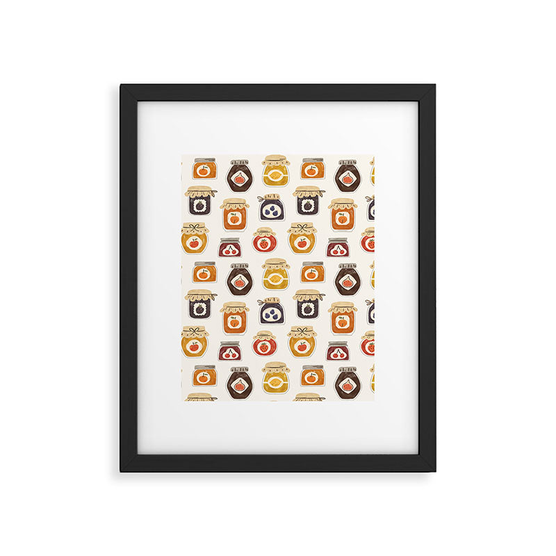 Jam Jars Framed Art Print Gallery Image 6