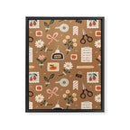 Journaling Things Framed Canvas Print Gallery Image 8