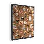 Journaling Things Framed Canvas Print Gallery Image 2