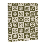 Patchwork Botanical Canvas Print Gallery Image 8