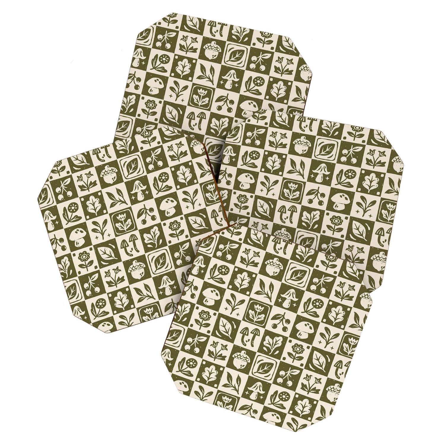 Patchwork Botanical Coaster Gallery Image 1