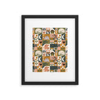 Repose - Cozy Patchwork Framed Art Print Gallery Image 6