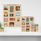 Stamp Collection Canvas Print Gallery Image 3