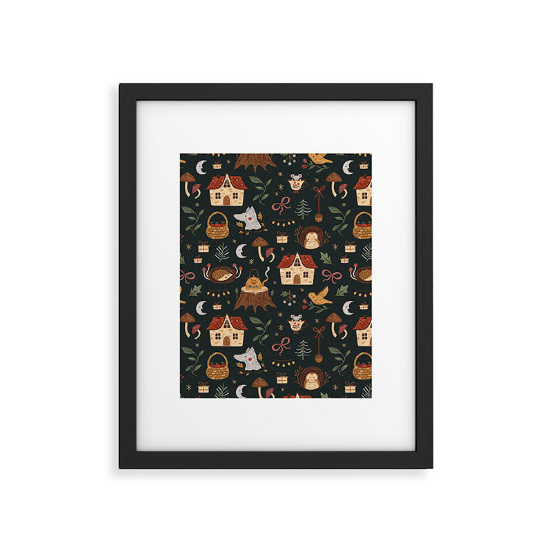 Storybook Winter Framed Art Print Gallery Image 6