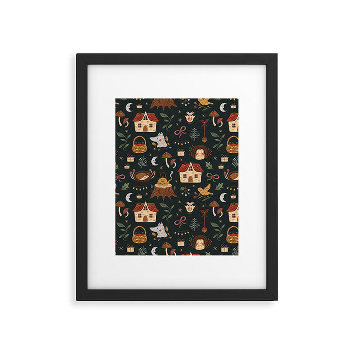 Storybook Winter Framed Art Print Gallery Image 1
