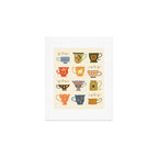 Teacup Collection Art Print Gallery Image 1