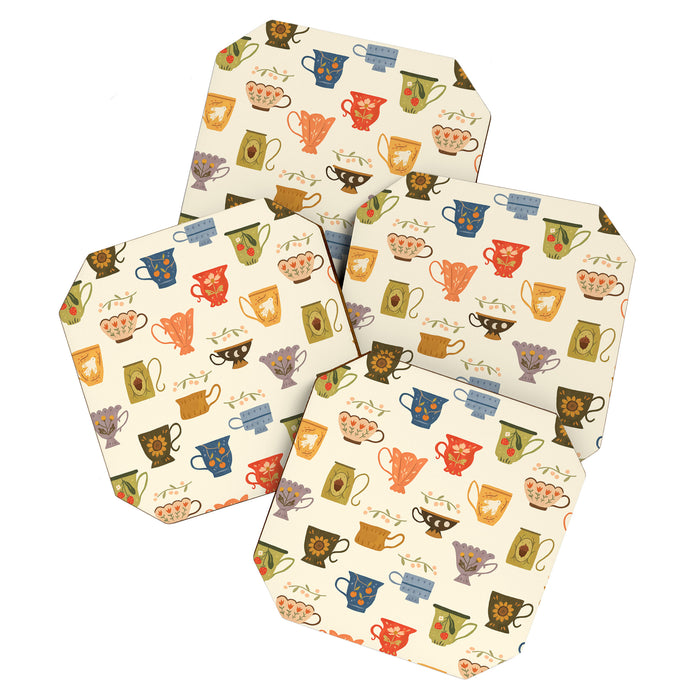 Teacup Collection Coaster Gallery Image 1