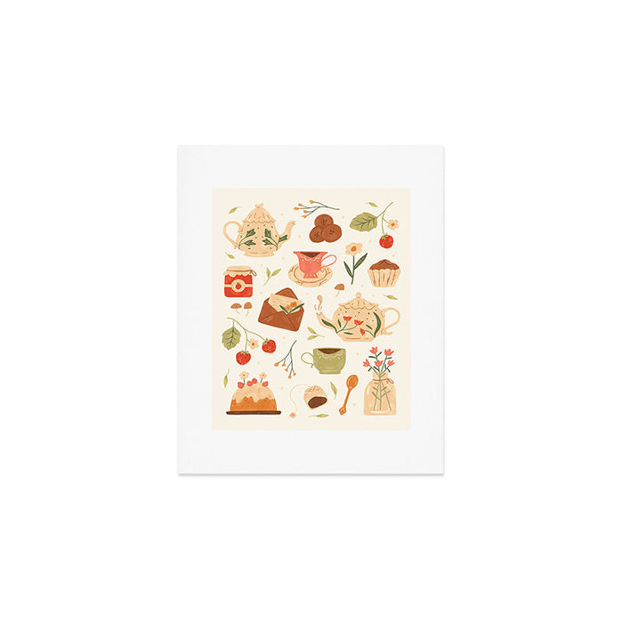 The Tea Party Art Print Gallery Image 1