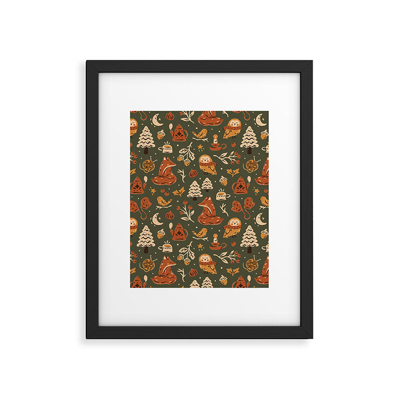 Winter Comfort Framed Art Print Gallery Image 6