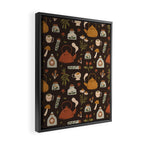 Witchy Brew - Botanical Tea Time Framed Canvas Print Gallery Image 2
