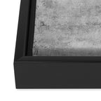 concrete wall vintage grey background,  wall texture * Framed Canvas Print Gallery Image 3