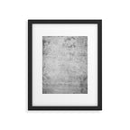 concrete wall vintage grey background,  wall texture * Framed Art Print Gallery Image 5