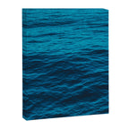 water surface, Blue ocean waves - deep blue sea Canvas Print Gallery Image 6