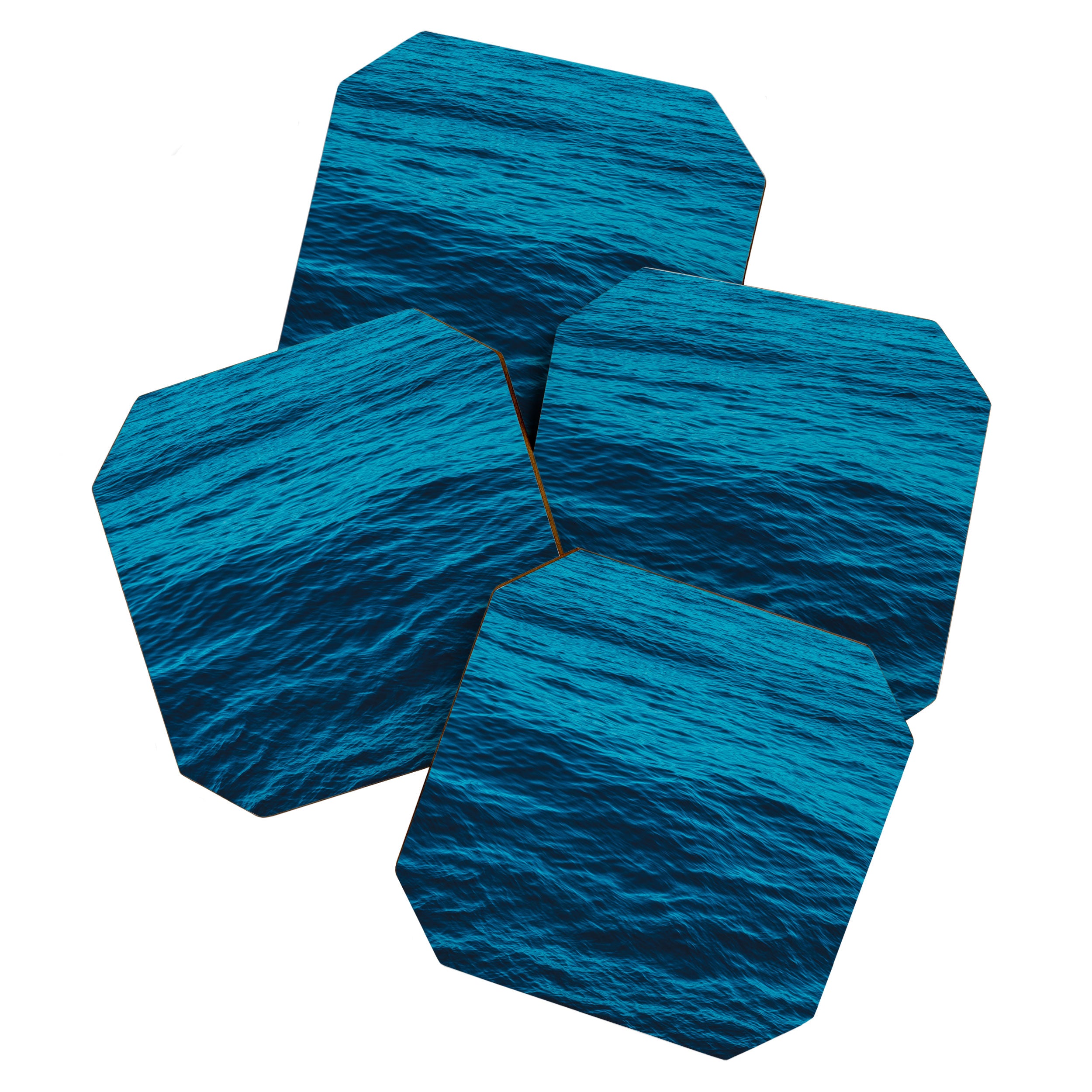 water surface, Blue ocean waves - deep blue sea Coaster Gallery Image 1