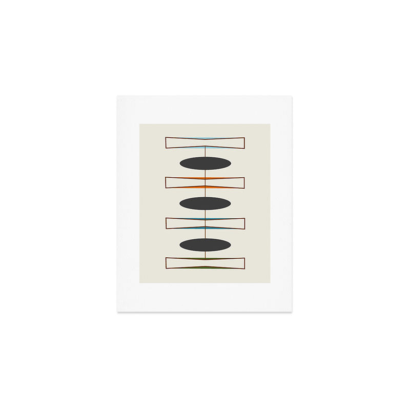 Mid-Century Modern 1.1 Art Print
