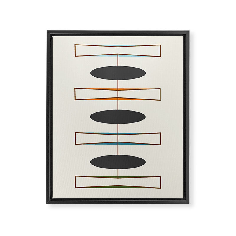 Mid-Century Modern 1.1 Framed Canvas Print Gallery Image 6