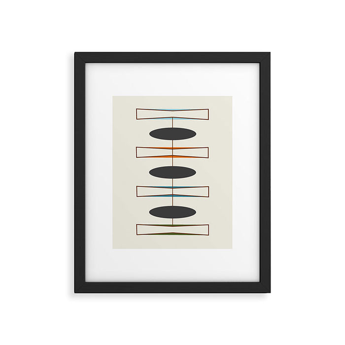 Mid-Century Modern 1.1 Framed Art Print Gallery Image 1