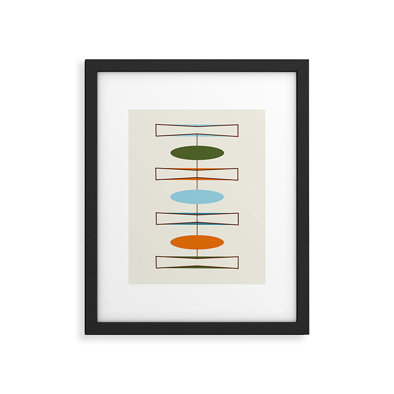 Mid-Century Modern Art 1.2 Framed Art Print Gallery Image 4