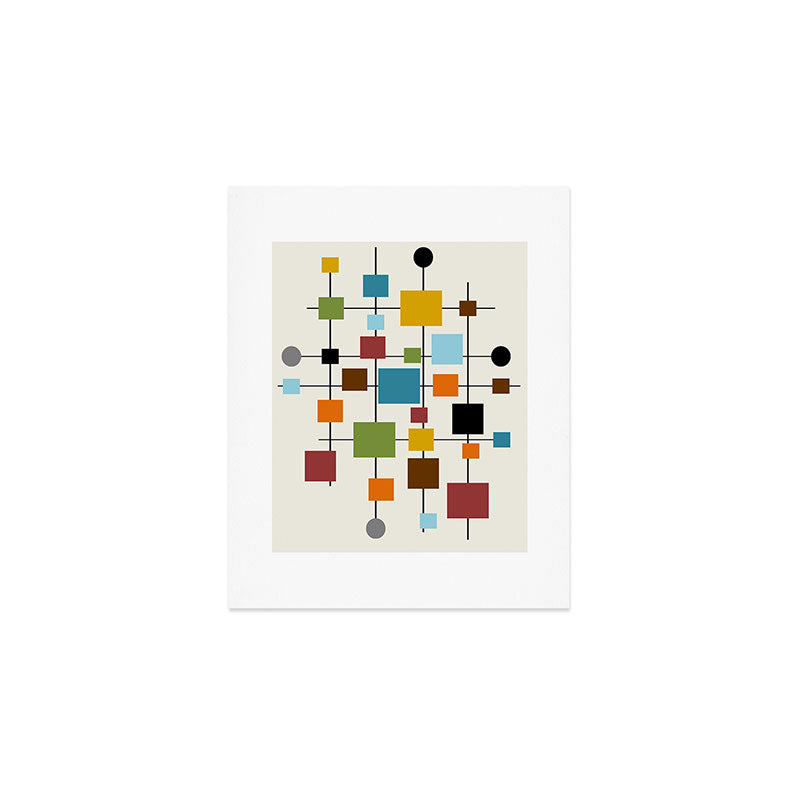 Mid-Century Modern Art 1.3 Art Print Gallery Image 1