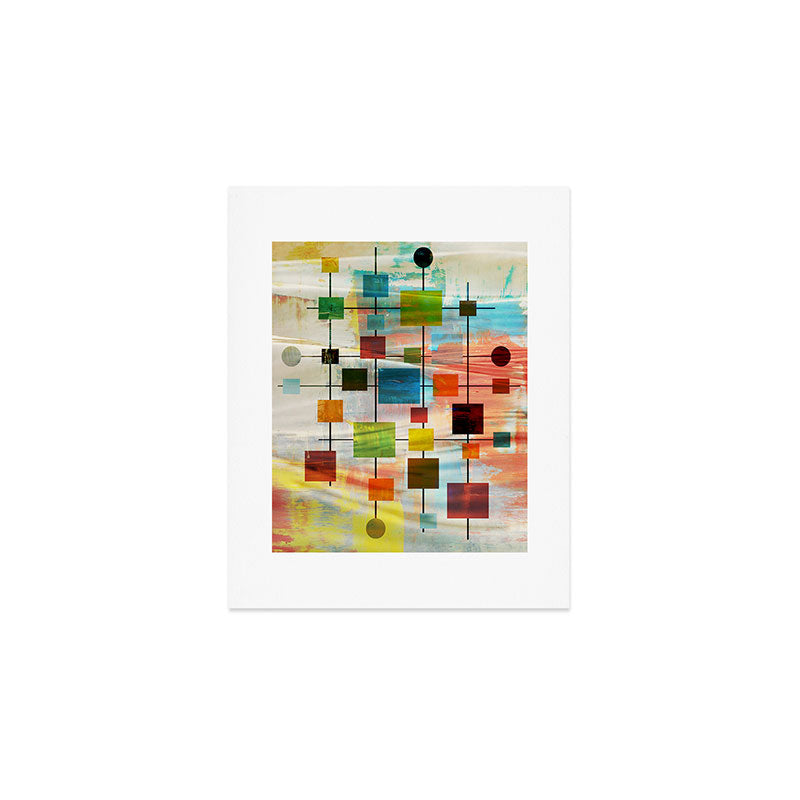 Mid-Century Modern Art 1.3 -  Graffiti Style Art Print Gallery Image 1