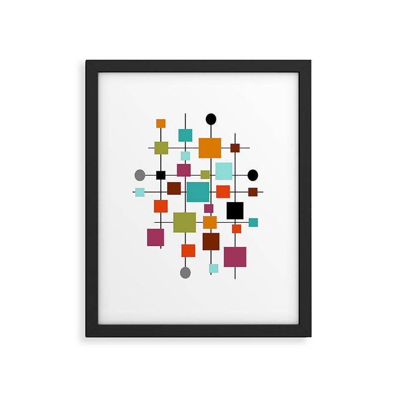 Mid-Century Modern Art 1.3.1 Framed Art Print Gallery Image 6