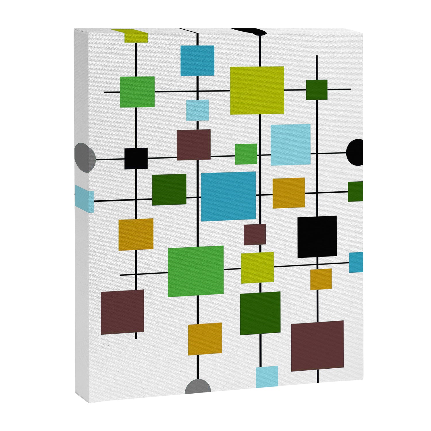 Mid-Century Modern Art 1.3.2 Canvas Print Gallery Image 3