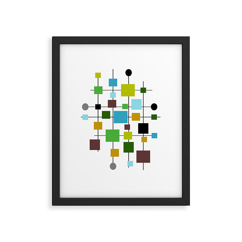 Mid-Century Modern Art 1.3.2 Framed Art Print Gallery Image 6