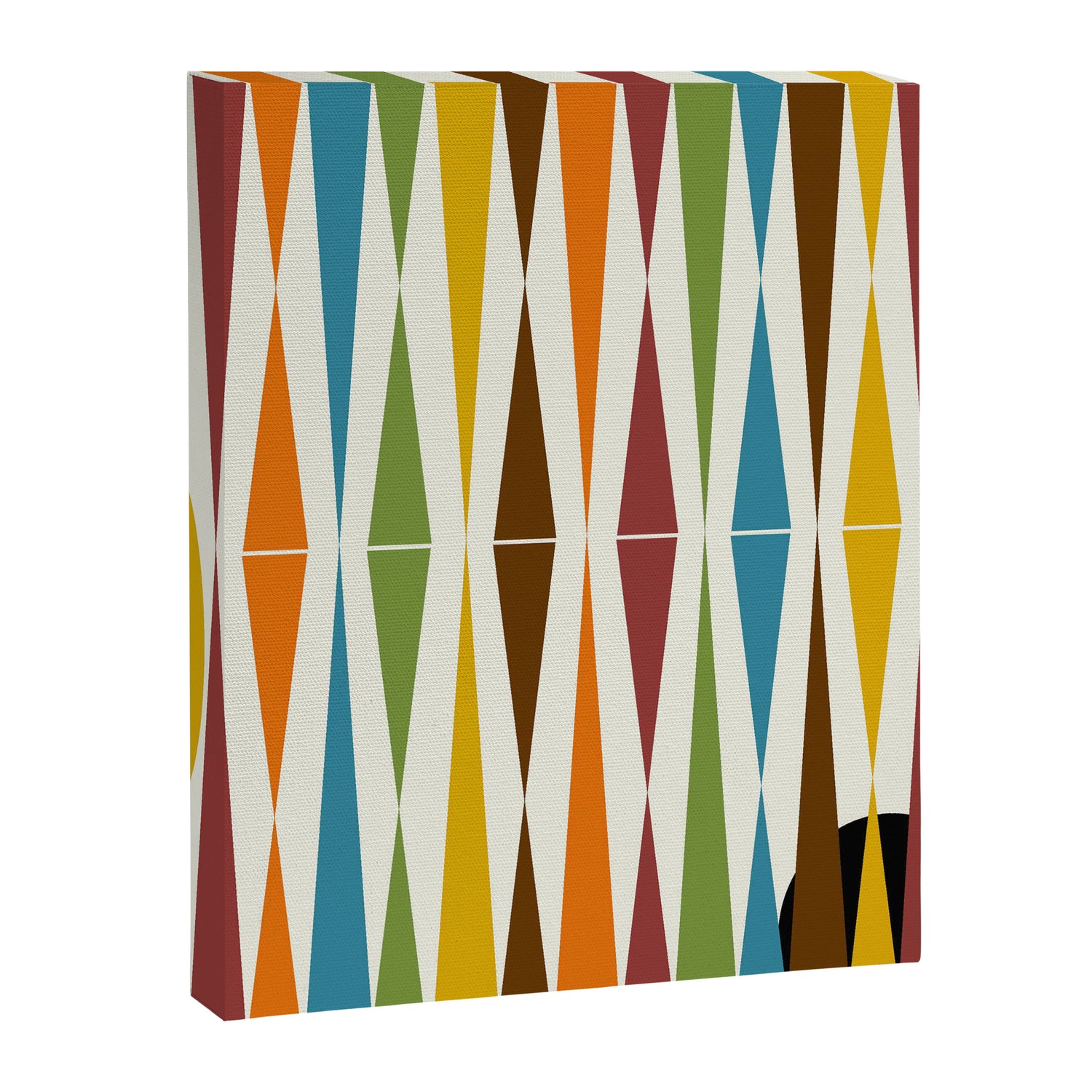 Mid-Century Modern Art 1.4 Canvas Print Gallery Image 3