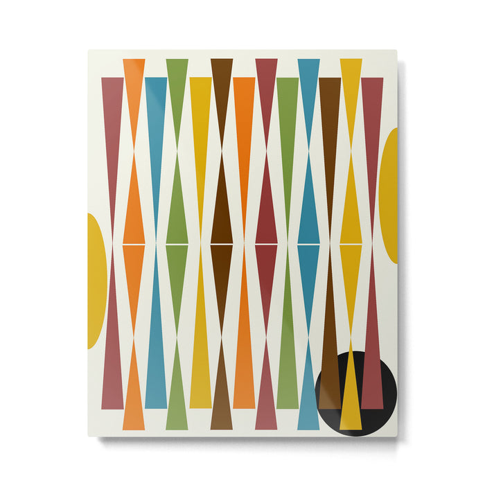Mid-Century Modern Art 1.4 Metal Print Gallery Image 1