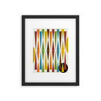 Mid-Century Modern Art 1.4 Framed Art Print Gallery Image 6