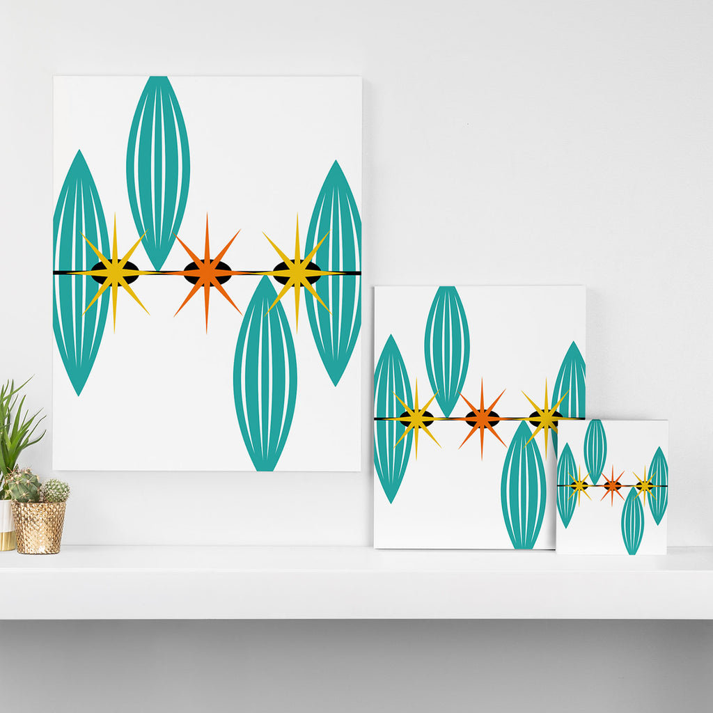 Mid-Century Modern Art 1.5 Canvas Print Gallery Image 3