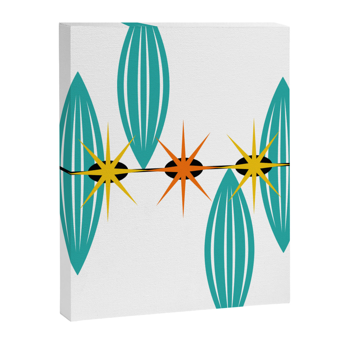 Mid-Century Modern Art 1.5 Canvas Print Gallery Image 8