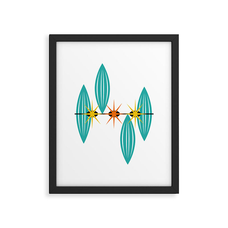 Mid-Century Modern Art 1.5 Framed Art Print Gallery Image 6