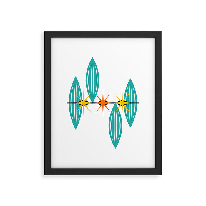 Mid-Century Modern Art 1.5 Framed Art Print Gallery Image 1