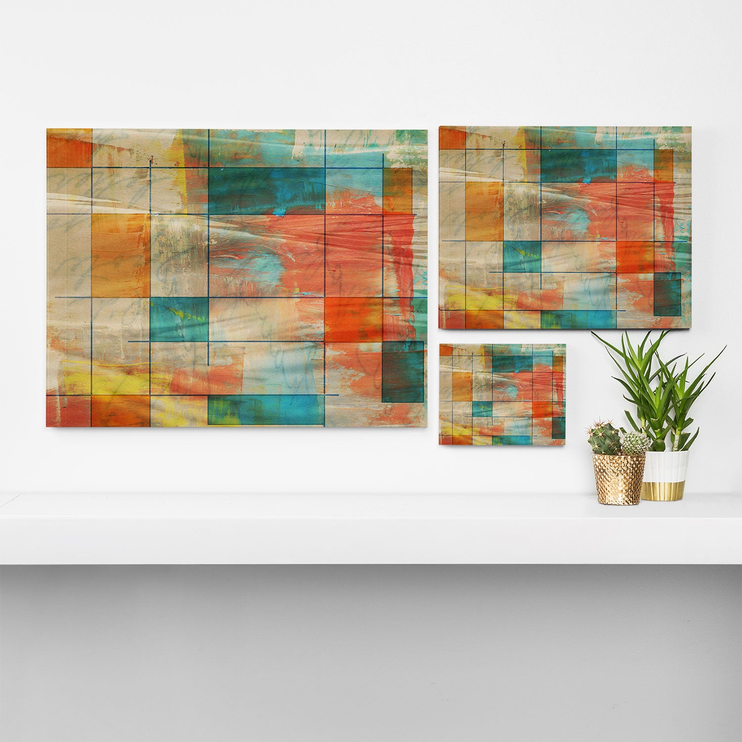 Mid-Century Modern Art 5.0 - Graffiti Canvas Print Gallery Image 3