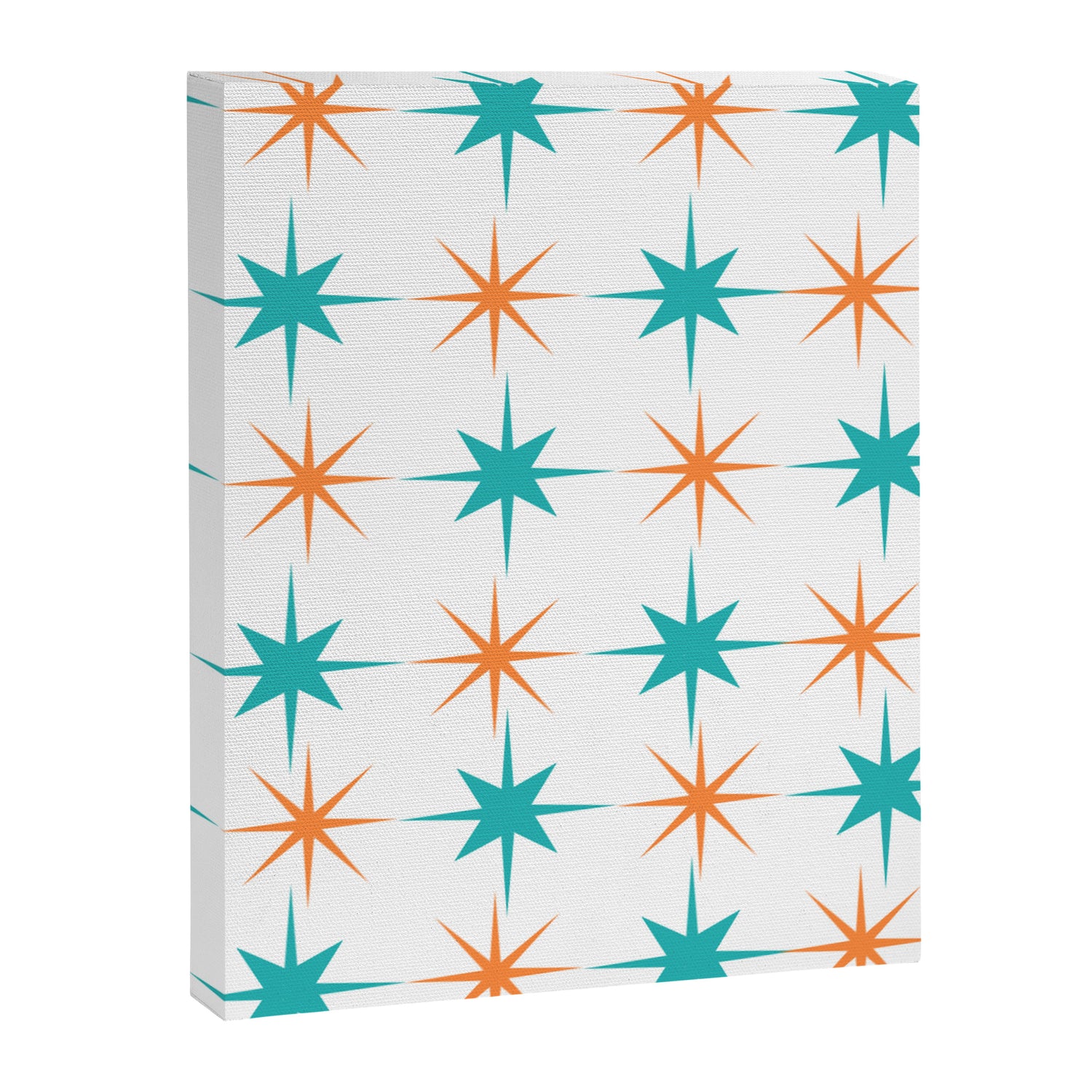 Mid-Century Modern Art Starburst 1.0 Canvas Print Gallery Image 3