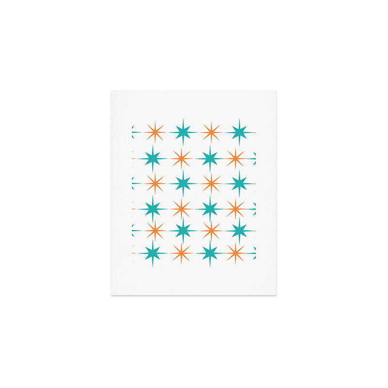 Mid-Century Modern Art Starburst 1.0 Art Print Gallery Image 1