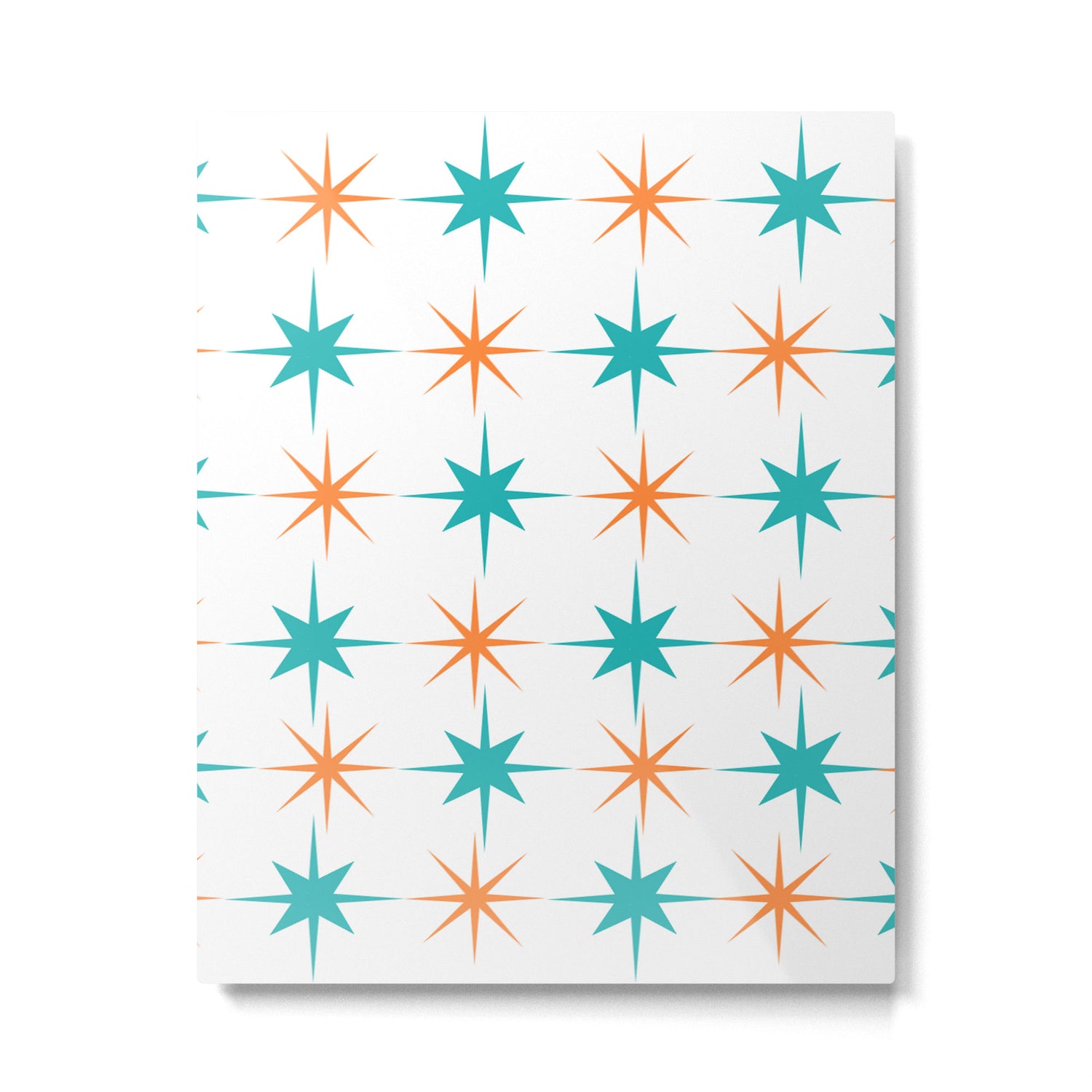 Mid-Century Modern Art Starburst 1.0 Metal Print Gallery Image 6