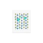 Mid-Century Modern Atomic Art Cocktails 1.0 Art Print Gallery Image 1